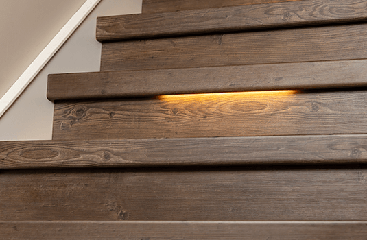 stootborden exclusief bruin leder